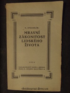 náhled knihy - Mravní zákonitost lidského života