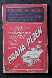 náhled knihy - Korbrův illustrovaný průvodce : 200 nejzajímavějších výletů z veškerých stanic dráhy Praha - Plzeň, část II. Z Hořovic do Plzně