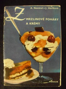 náhled knihy - Zmrzlinové poháry a krémy