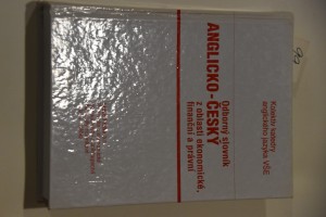 náhled knihy - Odborný slovník anglicko-český z oblasti ekonomické, finanční a právní