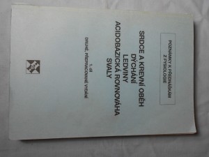 náhled knihy - Poznámky k přednáškám z fysiologie. Díl 1, Srdce a krevní oběh, dýchání, ledviny, acidobazická rovnováha, svaly