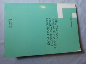 náhled knihy - Příručka psaní seminárních a jiných vysokoškolských odborných prací