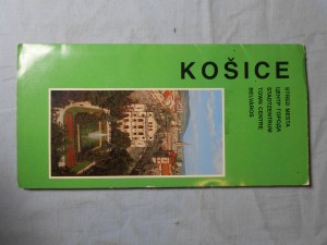 náhled knihy - Košice: Orientačná mapa stredu mesta1. vydanie