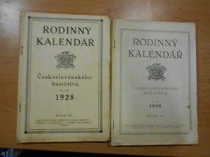 náhled knihy - Rodinný kalendář Československého hasičstva na rok 1928, ročník XV., a na rok 1930, ročník XVII.