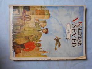 náhled knihy - Kalendář vševěd 1939, ročník XV.