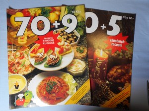 náhled knihy - 70+9 receptů studené kuchyně 1. díl, 40+5 vánočních receptů
