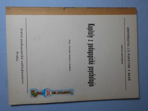 náhled knihy - Kapitoly z pedagogické psychoplogie