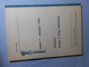 náhled knihy - Vybrané části z teorie výchovy