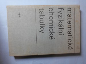náhled knihy - Matematické fyzikální chemické tabulky
