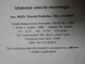 náhled knihy - Učebnice obecné neurologie