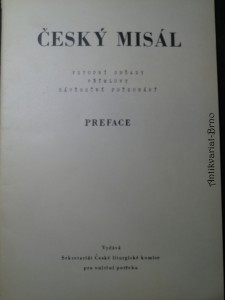 náhled knihy - Český Misál - vstupní obřady, přímluvy, závěrečné požehnání