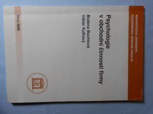 náhled knihy - Psychologie v obchodní činnosti firmy