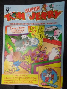 náhled knihy - Super Tom a Jerry : Ohňostroj hvězd televizních comicsů! (číslo 5)
