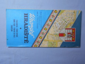 náhled knihy - Uherské Hradiště - plán města.