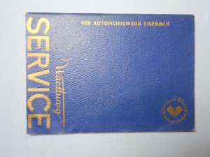 náhled knihy - Veb automobilwerk eisenach : Wartburg service