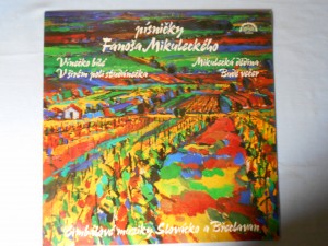 náhled knihy - Písničky Fanoša Mikuleckého - Vínečko bílé, V širém poli studánečka, Mikulecká dědina, Bude večer