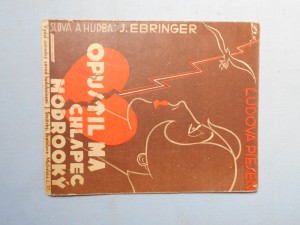 náhled knihy - Opustil ma chlapec modrooký : Píseň a fox polka