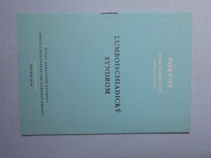 náhled knihy - Lumboischiadický syndrom