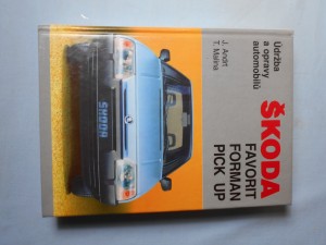 náhled knihy - Údržba a opravy automobilů Škoda Favorit, Forman, Pick up