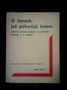 náhled knihy - O ženách, jež pohoršují šatem : Také by se dalo nadepsat: Co pohoršuje biskupa a co dělníka