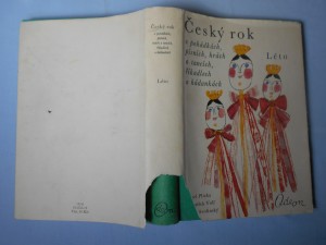 náhled knihy - Český rok v pohádkách, písních, hrách a tancích, říkadlech a hádankách. Léto