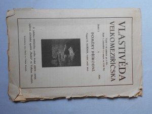 náhled knihy - Vlastivěda Velkomeziříčska : Sešit 1. Poměry přírodní (K jubileu 60letého svého trvání 1870-1930)