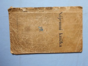 náhled knihy - Nájemní knížka s domovním řádem