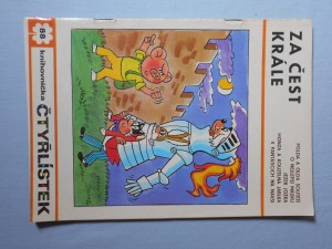 náhled knihy - Čtyřlístek : Za čest krále č. 88.