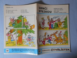 náhled knihy - Čtyřlístek : Srnčí stezkou č. 95.