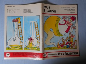 náhled knihy - Čtyřlístek : Muž z láhve č. 94.