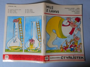 náhled knihy - Čtyřlístek : Muž z láhve č. 94.