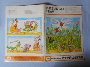 náhled knihy - Čtyřlístek : V džungli trav č. 79.