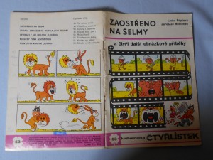 náhled knihy - Čtyřlístek : Zaostřeno na šelmy č. 53.