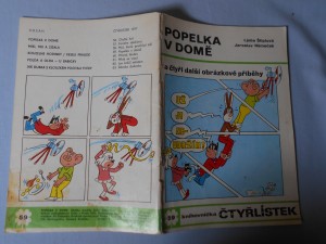 náhled knihy - Čtyřlístek : Popelka v domě č. 59.