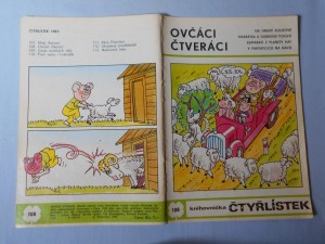náhled knihy - Čtyřlístek : Ovčáci čtveráci č. 108