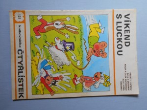 náhled knihy - Čtyřlístek : Víkend s Luckou č. 125.