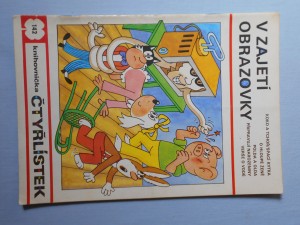 náhled knihy - Čtyřlístek : V zajetí obrazovky č. 142.