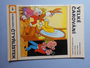 náhled knihy - Čtyřlístek : Velké čarování č. 144.