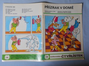 náhled knihy - Čtyřlístek : Přízrak v domě č. 148.