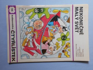 náhled knihy - Čtyřlístek : Nekonečně malý svět č. 155.