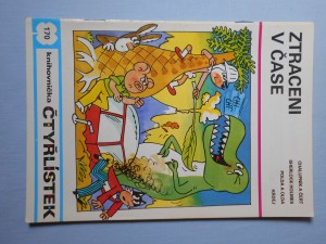 náhled knihy - Čtyřlístek : Ztraceni v čase č. 170.