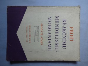 náhled knihy - Proti reakčnímu mendelismu-morganismu : sborník statí Ak. věd SSSR