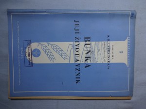 náhled knihy - Buňka, její život a vznik