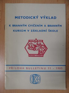 náhled knihy - Metodický výklad k branným cvičením a branným kursům v základní škole (příloha bulletinu 11 -1985)