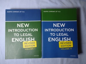 náhled knihy - New introduction to legal English : revised edition I., II.