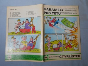 náhled knihy - Čtyřlístek : Karamely pro tetu č. 98.