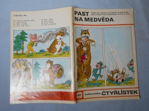 náhled knihy - Čtyřlístek : Past na medvěda č. 97.