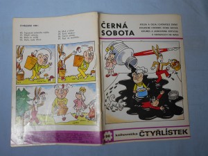 náhled knihy - Čtyřlístek : Černá sobota č. 96.