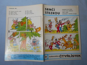 náhled knihy - Čtyřlístek : Srnčí stezkou č. 95.