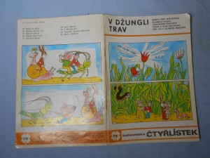 náhled knihy - Čtyřlístek : V džungli trav č. 79.